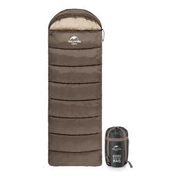 Спальний мішок Naturehike U250S NH20MSD07 Right Brown (6927595769294-R)