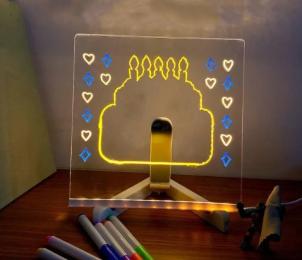 Настільна лампа Infinity Acrylic DIY Luminescent lamp