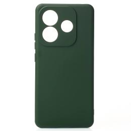 Чохол-накладка Infinity SOFT Silicone Case для Xiaomi Redmi Note 14 5G Dark Green (2000000395951)