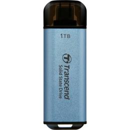 Зовнішній SSD диск Transcend ESD300 (TS1TESD300C) Sky Blue 1TB