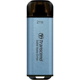 Зовнішній SSD диск Transcend ESD300 (TS2TESD300C) Sky Blue 2TB