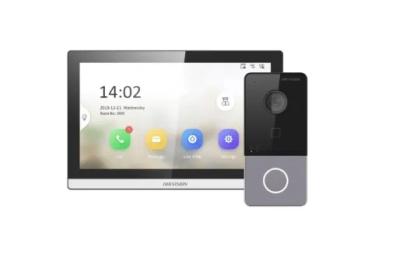 Виклична панель HikVision DS-KV6113-WPE1 (C) + DS-KH6350-WТE1 відеодомофон