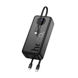 Зовнішній портативний акумулятор Hoco J132B Sabio 30000mAh Black 20W