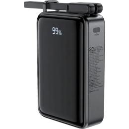 Зовнішній портативний акумулятор Acefast M4 Black PD67W 20000mAh (AFM4B)