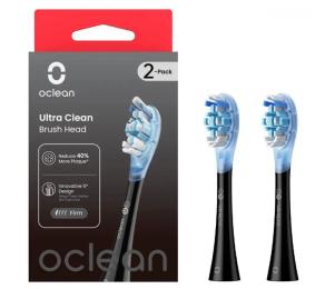 Насадка для електричної зубної щітки Oclean UC02 B02 Ultra Clean Brush Head Black (2 шт) (6970810553543)