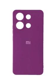 Чохол-накладка Infinity Silicone Case Full for Xiaomi Redmi Note 13 4G Grape