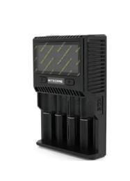 Зарядний пристрій для акумуляторів AA, AAA Nitecore SC4 (NITD4LCDSC4)