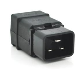 Перехідник Voltronic YT-IEC320/SS-810 IEC320 C20 (тато)  -  (бабочка) Q50/500