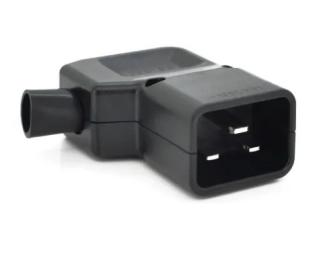 Перехідник Voltronic YT-IEC320/SS-360 IEC320 C20 тато (кутовий)  -  Q50/500