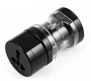 Мережевий перехідник Voltronic YT-AAEP-4/1B Black