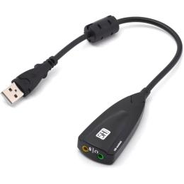 Звукова карта VALUE (B00811) Black USB Virtual 7.1 Channel C-Media