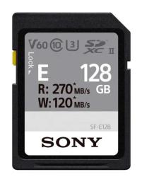 Карта памяті Sony SDXC C10 UHS-II U3 V60 128GB (SFE128A.ET4)