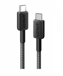 Дата-кабель Anker A81F5G11 USB-C (тато)  -  USB-C (тато), 0.9m Black