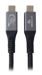 Дата-кабель Cablexpert CCBP-USB3-CMCM100-1.5M USB-C (тато)  -  USB-C (тато), 1.5m Black