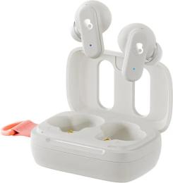 Бездротові навушники SkullCandy DIME 3 Bone/Orange Glow (S2DCW-R951)