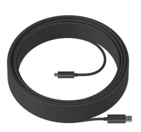 Дата-кабель Logitech L939-001802 USB-A (тато)  -  USB-C (тато), 25m Graphite