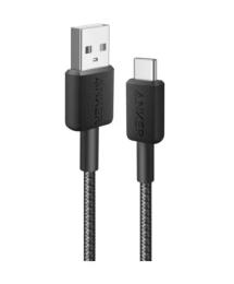 Дата-кабель Anker A81H5G11 USB-A (тато)  -  USB-C (тато), 0.9m Black
