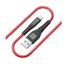 Дата-кабель Luxe cube 8886998686264 USB-A (тато)  -  microUSB (тато), 1.2m Red
