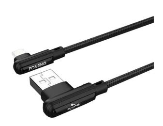 Дата-кабель Foneng X70 USB-A (тато)  -  USB-C (тато), 1m Black (X70-CA-DAG-TC)