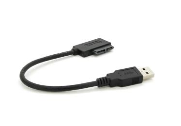Перехідник Voltronic Usb 3.0 (тато) - SATA (тато) 0.12m для ODD приводів Black