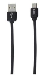 Дата-кабель Hoco U23 USB-A (тато)  -  MicroUSB (тато), 0.92m Black
