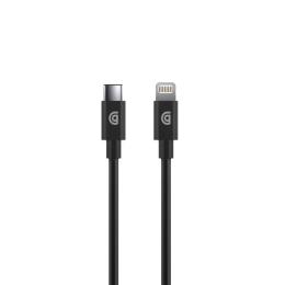 Дата-кабель Griffin USB-C (тато)  -  Lightning (тато), 1.2m Black (GP-066-BLK)