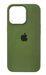 Чохол-накладка Infinity Silicone Case High Copy Apple iPhone 14 Army Green