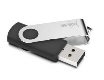 Флеш память Verico 32GB Flip Silver (1UDOV-R0SR33-NN)
