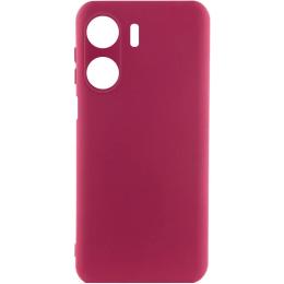 Чохол-накладка Lakshmi Silicone Cover Full Camera (A) для Xiaomi Redmi 13C/Poco C65 Marsala
