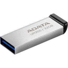 Флеш память ADATA 32GB UR350 USB 3.2 Black Silver (UR350-32G-RSR/BK)