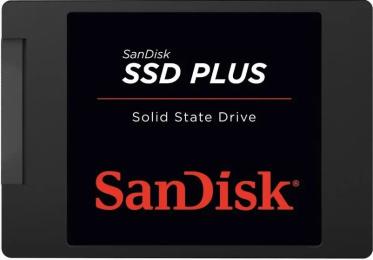 SSD диск SanDisk PLUS 1TB 2.5 SATA III Black (SDSSDA-1T00-G27)