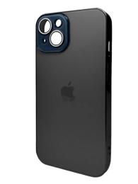 Чохол-накладка AG Glass Sapphire Frame MagSafe Logo для Apple iPhone 15 Black