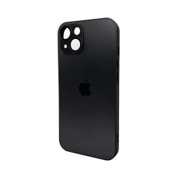 Чохол-накладка AG Glass Matt Frame Color Logo для Apple iPhone 15 Graphite Black