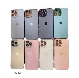 Чохол-накладка AG Glass Sapphire Frame MagSafe Logo for Apple iPhone 15 Pro Max Gold