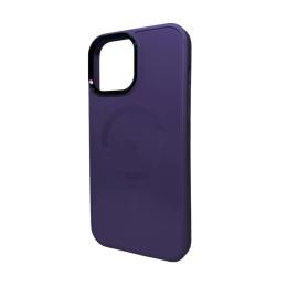 Чохол-накладка AG Glass Sapphire MagSafe Logo для Apple iPhone 15 Pro Purple