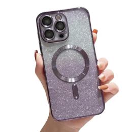 Чохол-накладка Cosmic CD Shiny Magnetic for Apple iPhone 15 Deep Purple