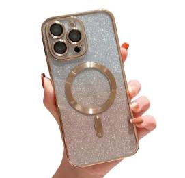 Чохол-накладка Cosmic CD Shiny Magnetic for Apple iPhone 15 Gold