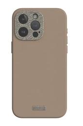 Чохол-накладка Moshi Napa Slim Hardshell Case Woodsmoke for iPhone 15 Pro Brown (99MO231107)