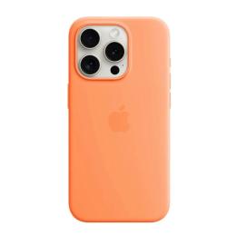Чохол-накладка Infinity Silicone Full Case AAA MagSafe IC for iPhone 15 Orange