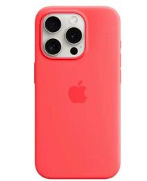 Чохол-накладка Infinity Silicone Full Case AAA MagSafe IC для iPhone 15 Pro Guava