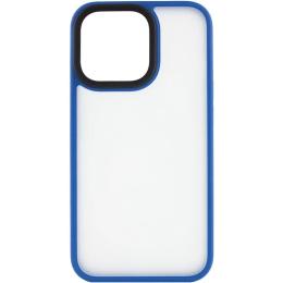 Чохол-накладка EpiK Metal Buttons для Apple iPhone 15 Blue