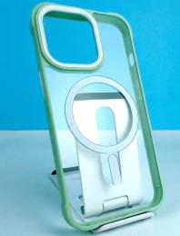 Чохол-накладка Infinity Bamper MagSafe для Apple iPhone 14 Green