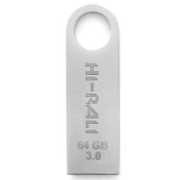 Флеш память Hi-Rali Shuttle 64GB Silver