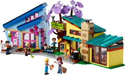 Конструктор LEGO Friends Родинні будинки Оллі й Пейслі (42620)