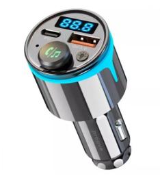 ФМ-модулятор Proove Launcher Nexus 30W (PD + QC3.0) Type-C + USB Black