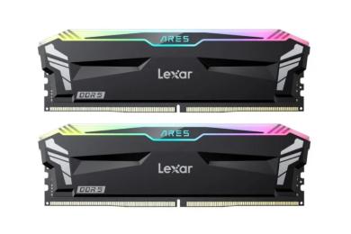 Оперативна память Lexar 32GB (2x16GB) 6800 MHz Ares Gaming RGB Black (LD5U16G68C34LA-RGD)