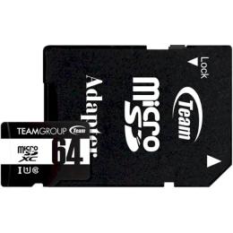 Карта памяті Team (TUSDX64GCL10U03) microSDXC 64GB UHS-I Class 10 + SD-adapter