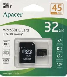 Карта памяті Voltronic Apacer microSDHC-Ap/32 Class 10 UHS-I