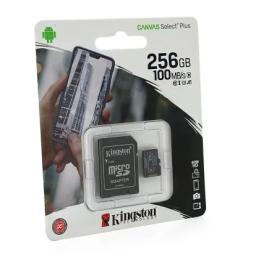 Карта памяті Voltronic Kingston Canvas microSDHC-KnCs/256 Class 10 A1 UHS-I