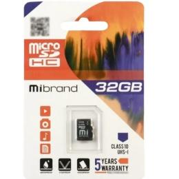 Карта памяті Mibrand microSDHC-Mb/32 Class 10 UHS-I